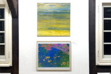 Bilder in der Ausstellung „Momente und Sichtweisen – Malerei und Fotografie“ von Ilse Kampen und Hilmar Sundermann.
